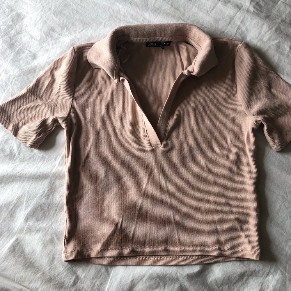 Zara Basic Crop Top